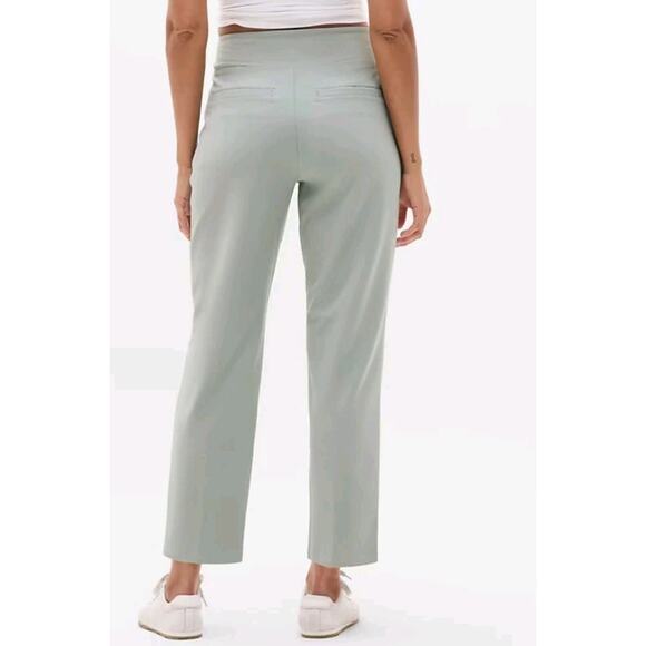 Athleta Womens 6 Endless High Rise Pants Straight Leg Elastic Waist Pockets - Picture 4 of 12
